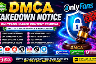 help remove unauthorized onlyfans content with a dmca takedown