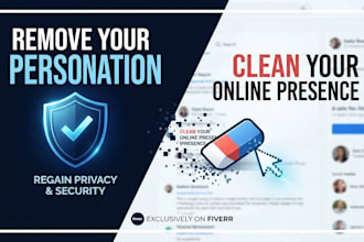 remove your personal information and clean your online presence