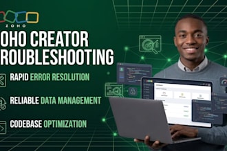fix zoho creator app portal errors and issues