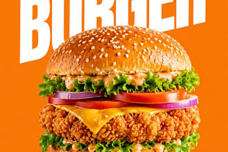 design professional flyer, poster, food and business promotional design
