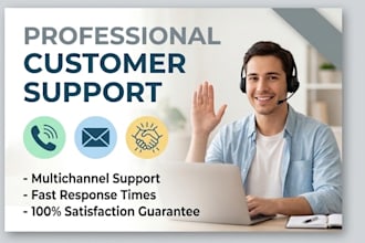 provide customer support, live chat and quality assurance
