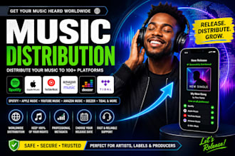 distribute your music to spotify apple music youtube music and more