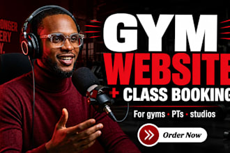 build a webflow website design for gyms and fitness businesses