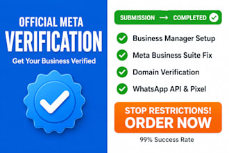 do meta business verification and fix business manager issues
