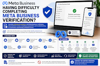 help with meta business verification and compliance
