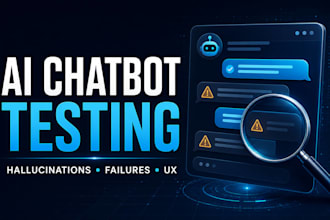 test your ai chatbot or agent for hallucinations failures and UX