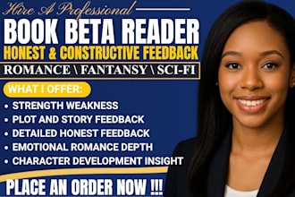 beta read critique fantasy, literary fiction, scifi, romance, alpha beta reader