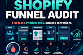 audit your shopify funnel to find conversion leaks