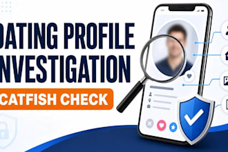 investigate a dating profile and perform catfish verification osint