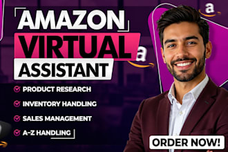 be your amazon fba wholesale VA, fba mantor, full account management and setup