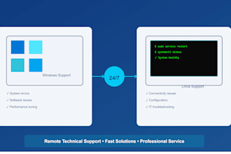 troubleshoot windows and linux technical issues