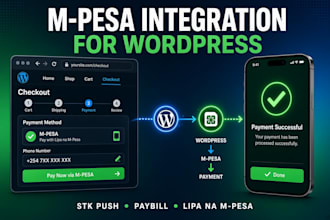 integrate mpesa payment gateway into your wordpress website