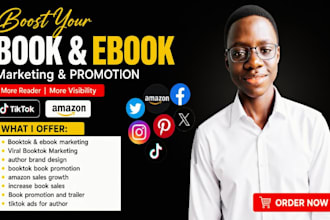 do amazon booktok promotion, ebook booktok marketing kdp book promotion