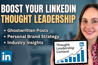 ghostwrite linkedin thought leadership for executives and founders