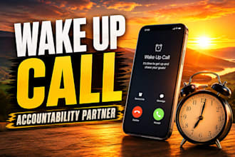 be your personal wake up call assistant for reminder, schedule meeting