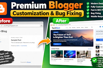 design, customize, fix your blogger template perfectly