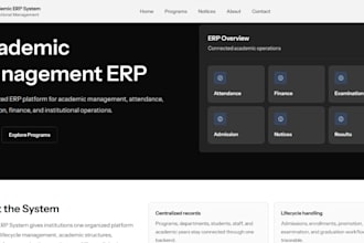 develop a review and test web application