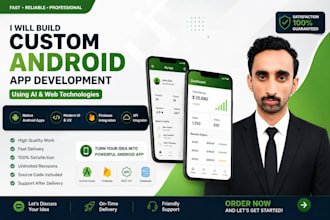 build a custom android app using ai and web technologies