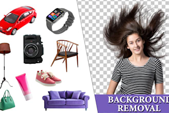 do product photo editing and background removal