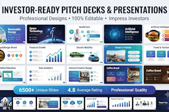 design a modern  power point presentation