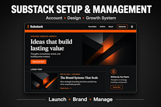 setup substack account design beehiv substack newsletter manage substack posts
