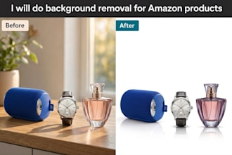 design background removal for amazon products