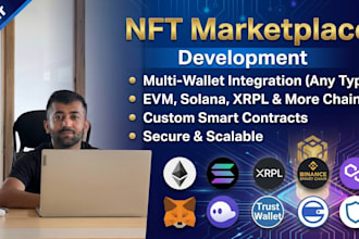 create nft marketplaces and dapps