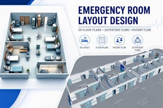 design emergency room layout er floor plans outpatient clinic patient flow