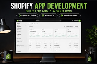 build custom shopify apps with node react and shopify API approval