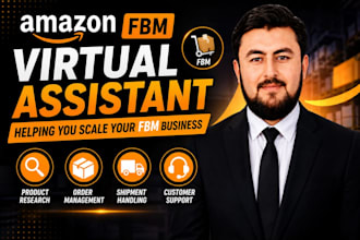 be your amazon fbm vartual assistant