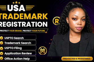 do trademark registration, brand name check and availability in USA