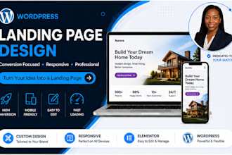 create a conversion focused wordpress landing page