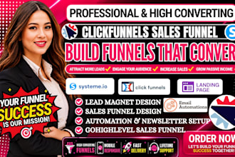 systeme io landing page clickfunnels sales funnel samcart checkout