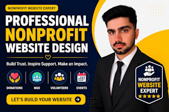 build a professional nonprofit charity and donation website