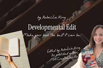 complete a developmental edit of your novel