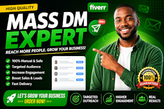 do mass dm, instagram and direct message marketing