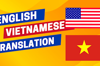 translate english to vietnamese manually and naturally