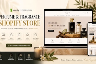 build perfume shopify store cologne parfum perfume website oud fragrance store