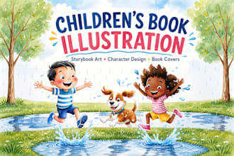 illustrate children book illustration, book illustration, children illustration