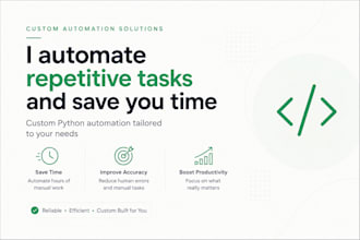 automate repetitive tasks and save you time
