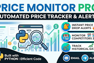 build an automated price monitoring and tracker bot