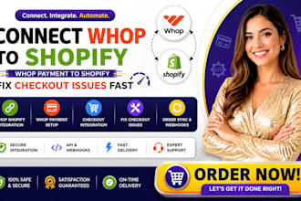 connect shopify to whop store whop payment to shopify and fix checkout issues