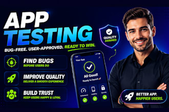 provide 12 testers for google play closed testing and app QA