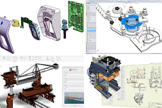 3d mechanical product development cad mechanical part pcb enclosure in solidwork