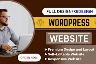 design business website, wordpress blog and wordpress website design