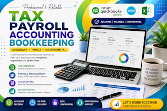 manage your payroll and bookkeeping using quickbooks or excel