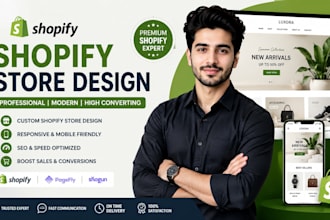 design a branded shopify store
