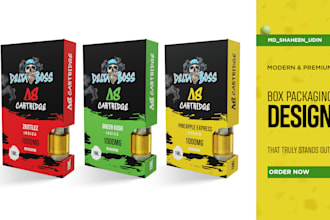 design label design, pouch, or box packaging
