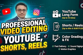 edit youtube videos, shorts, and cinematic clips