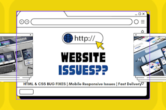 html CSS javascript and wordpress website bugs